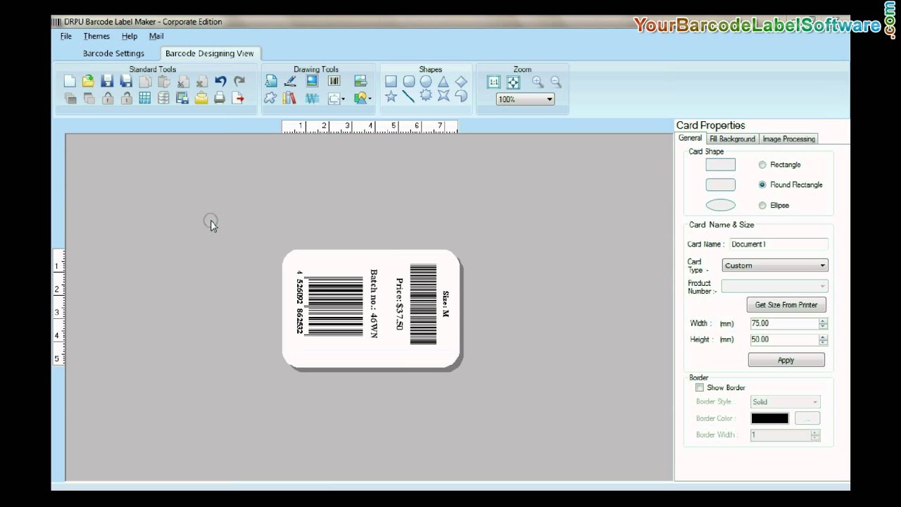 Label Design Maker Tools Barcode Label Maker Tool: Design & print barcode labels - YouTube
