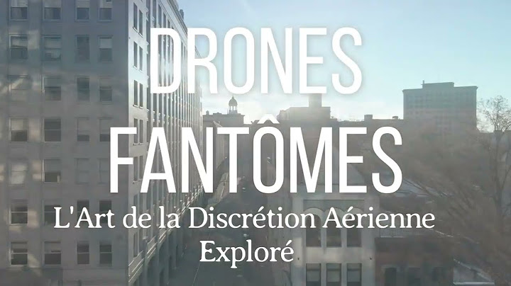 Secrets des Drones Fantômes : Comment Rester Inaperçu dans le Ciel ?