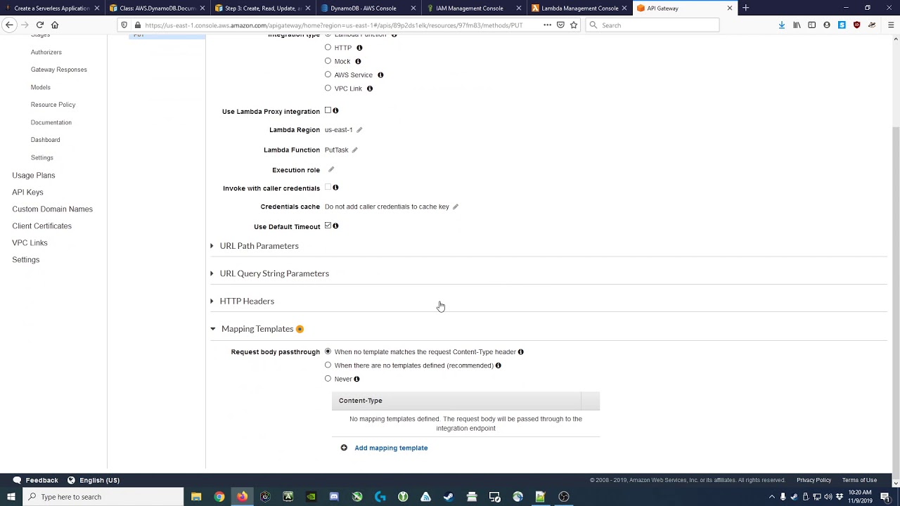 [012] Integrating Lambda functions with API Gateway - YouTube