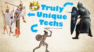 AoE2: Ranking Historical Logic in Unique Techs - Top 5