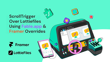 Framer Lottie ScrollTrigger Viewport Problem Solved