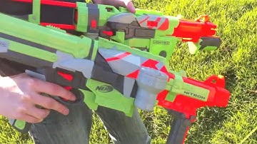 Nerf Vortex Praxis vs Nitron - Wind Performance