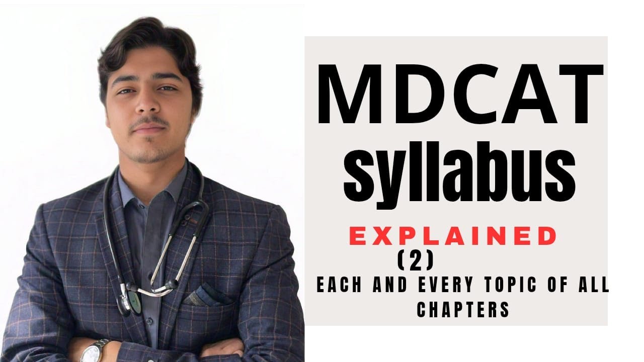 What is the MDCAT SYLLABUS? MDCAT syllabus explained | physics | MDCAT smart study | Smart study |