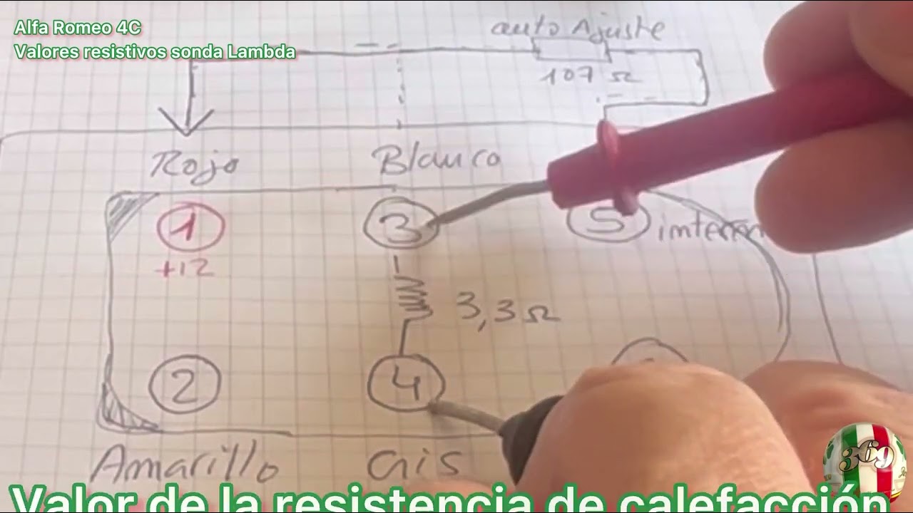 Ver Alfa Romeo 4C Verificar la sonda Lambda de banda ancha con un Polímetro o tester. no YouTube Ver Alfa Romeo 4C Verificar la sonda Lambda de banda ancha con un Polímetro o tester. no YouTube