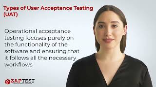 Types of user acceptance testing UAT