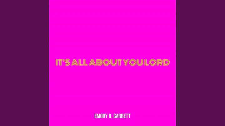 Its All About You Lord