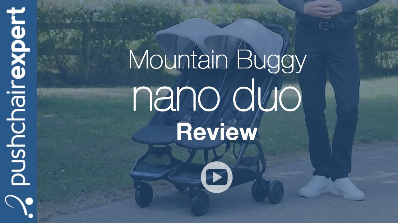 mountain buggy nano duo pushchair