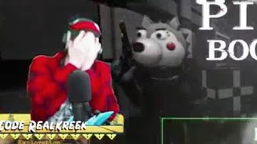 Kreekcraft getting jumpscared for 1 minute straight (Roblox Piggy Chapter Breakout)