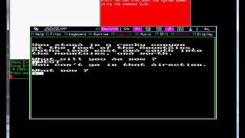 Dragonstar Trilogy - Sinclair QL - emulador QPC II 4.02 ZeXcel 0.33