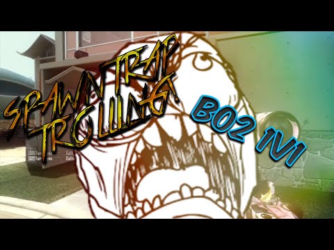 (Hilarious) 1v1 Spawntrap Trolling #1 | BO2 | Insane Rage!!!