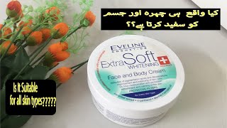 Eveline Cosmetics Extra Soft Whitening Face And Body Cream Review |Whitening Cream |Moisturizer screenshot 2