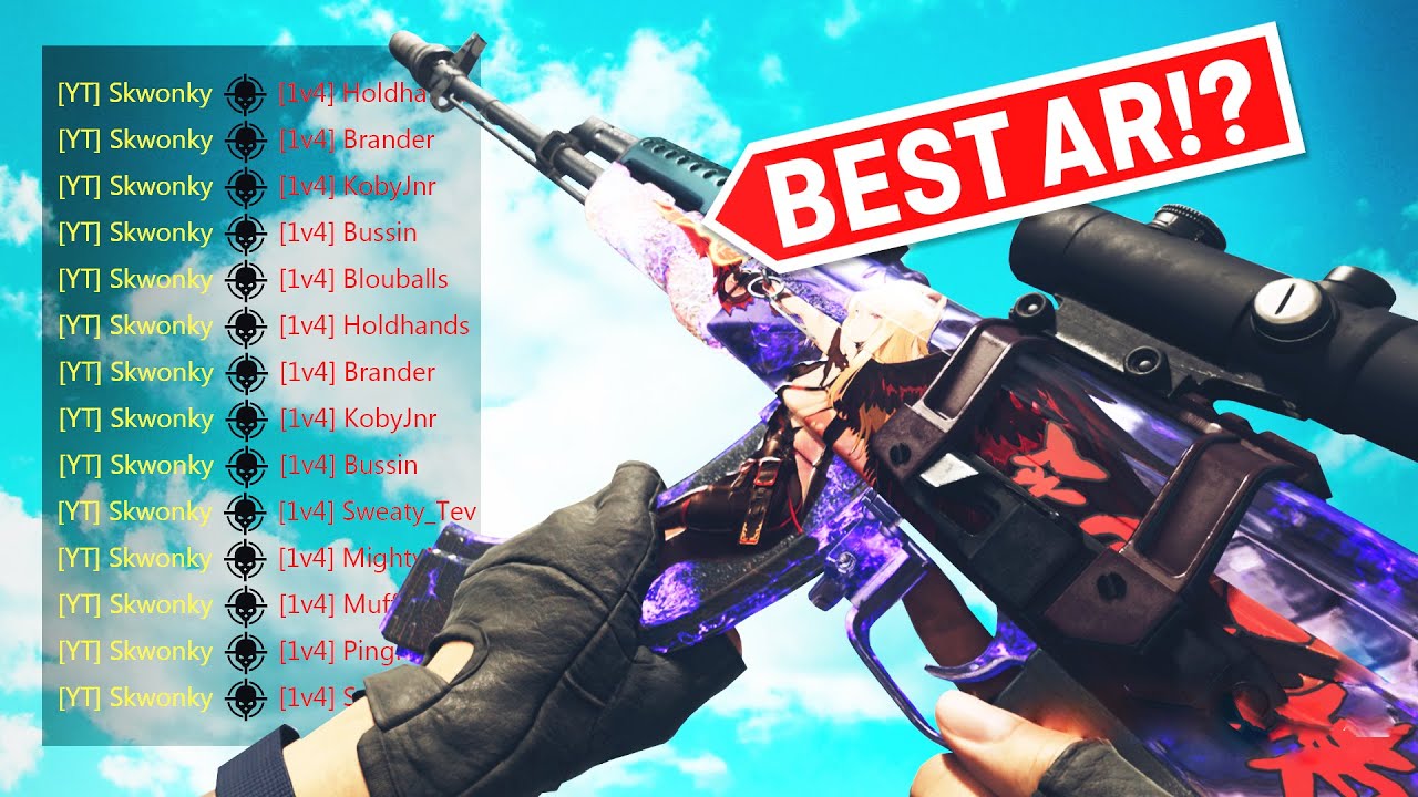 the BEST AR for REBIRTH in SEASON 5 WARZONE 😱 (BEST CW AK47 LONG RANGE