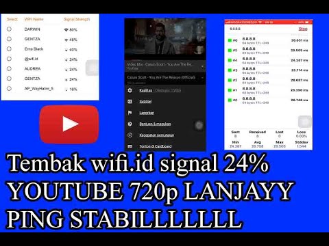 Nembak wifi - wifi.id Stabil Tenda n301 WISP - YouTube