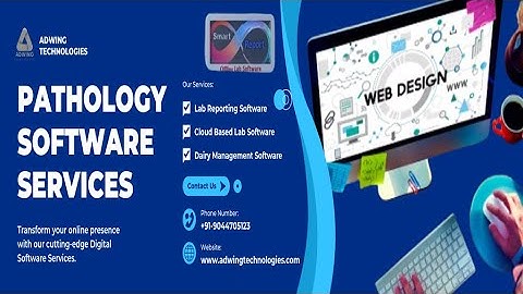 🧪 Smart Report #pathologylab Software by Adwing Technologies