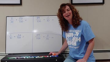 Envisions 12-4 Adding Fractions with Denominators of 10 and 100