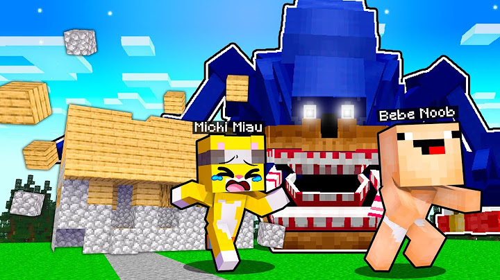 Shin Sonic Invadió Mi Mundo de Minecraft 😱 | 2 Noobs Sobreviven a Sonic Debora Ciudades
