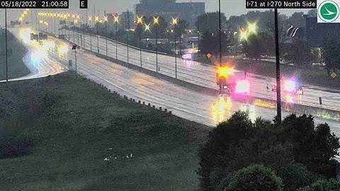 I-270 west closed in north Columbus due to crashes