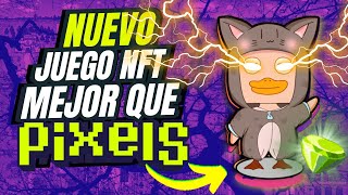 HASTA $3 por HORA con este NUEVO JUEGO NFT Nuevo Juego de Farmeo Mejor que PIXELS?Ducky City