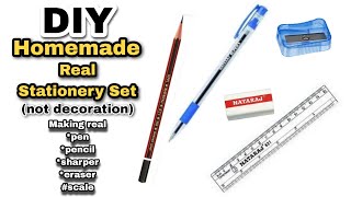 Diy Homemade Real Stationery Things