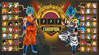 Stickman Dragon Fight 3vs3 Goku Ultra Ego, Gogeta, Vegito screenshot 3
