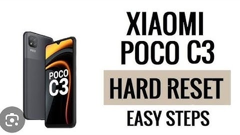 POCO C3 Pattern Unlock and FRP Bypass | POCO C3 Hard Reset