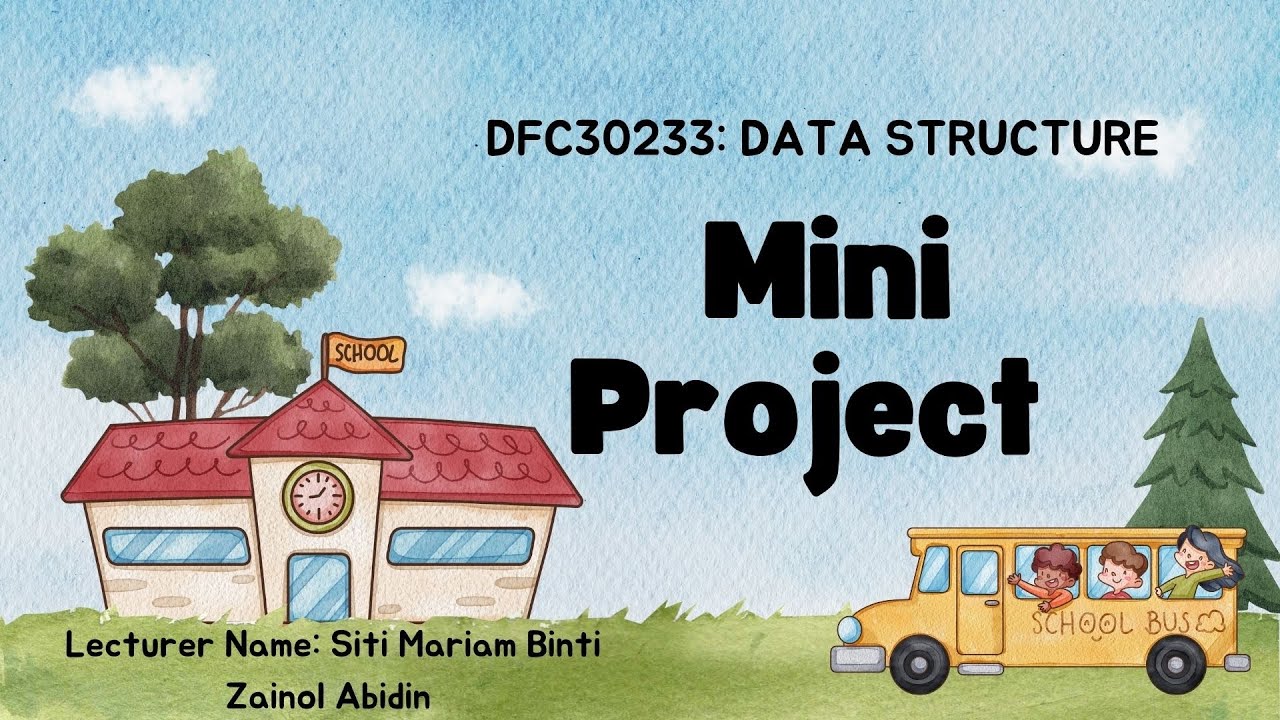 Mini Project Data Structure - YouTube
