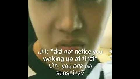 BTS Reaction When You Wake Up Early