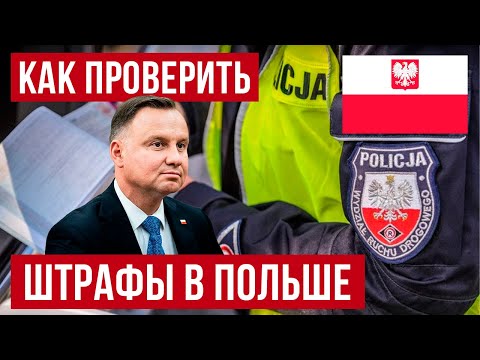 Важная информация для украинцев в Польше! Как проверить свои ШТРАФЫ в Польше