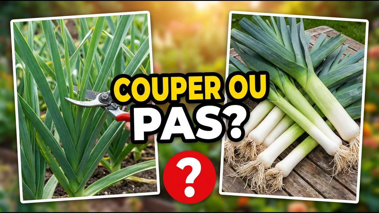 Faut-il VRAIMENT Couper les Feuilles des Poireaux ? La Réponse Va Vous Surprendre !