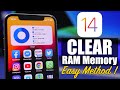 How To Clear iPhone RAM Memory on iOS 14 !