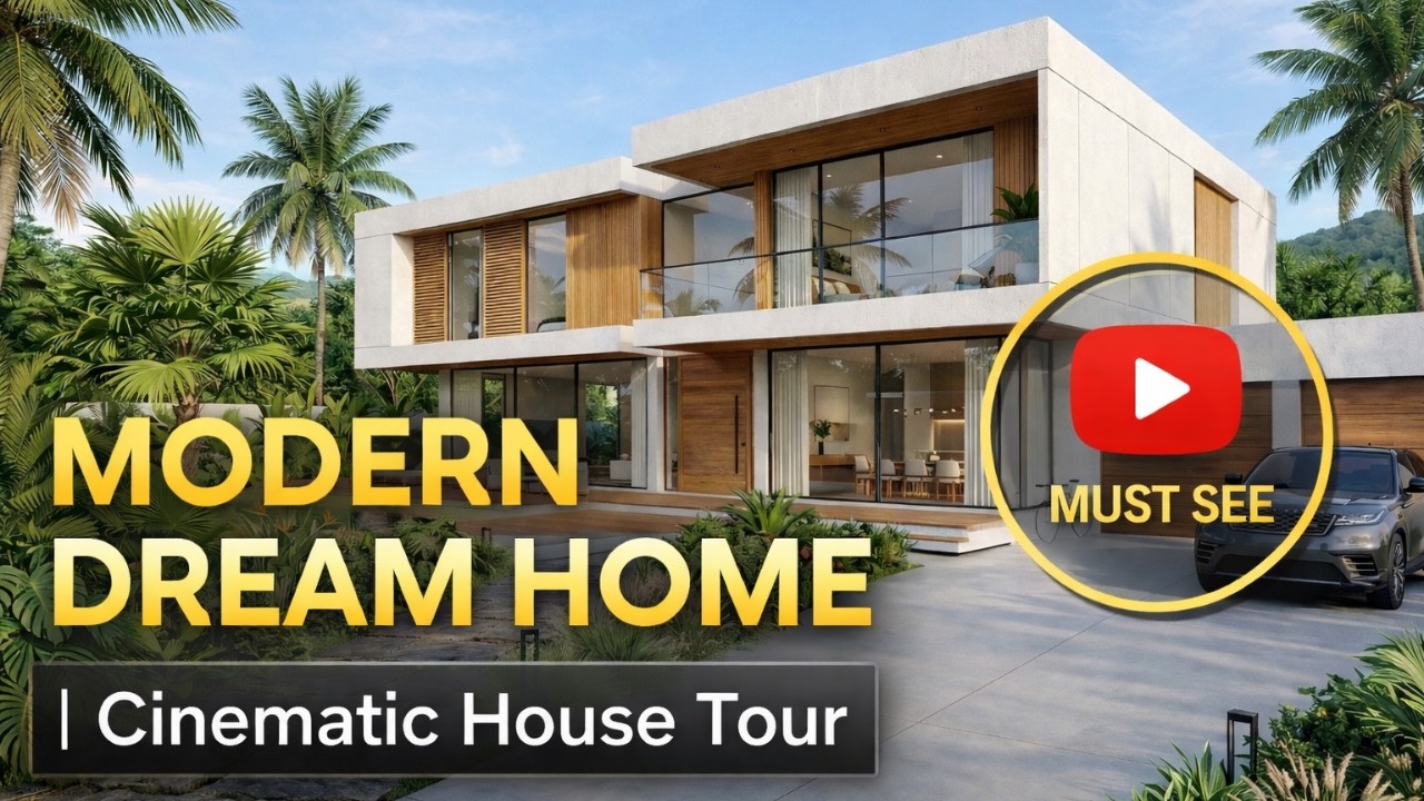 Modern Minimalist Dream House Tour | Inside a Luxury Home with ...