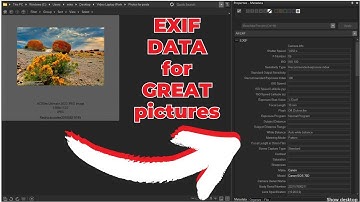 Understand EXIF data for better pictures, AND staying safe with EXIF DATA!!