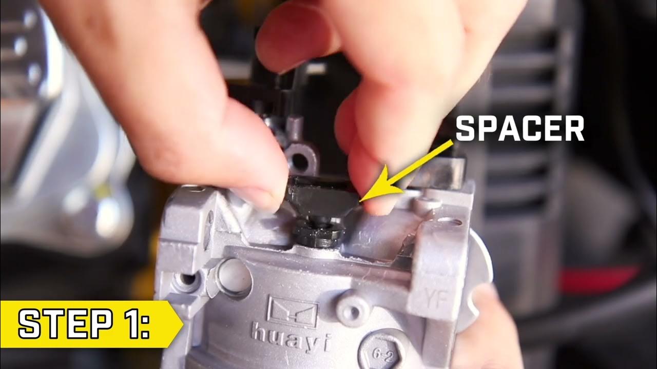 Pilot Jet Cleaning (196cc459cc Generators) YouTube