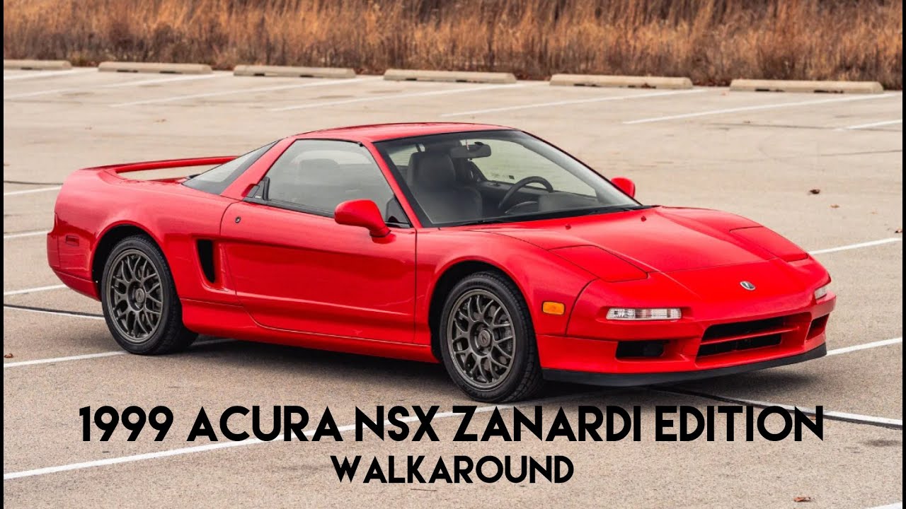 1999 Acura NSX Zanardi Edition for sale on BaT Auctions - sold for