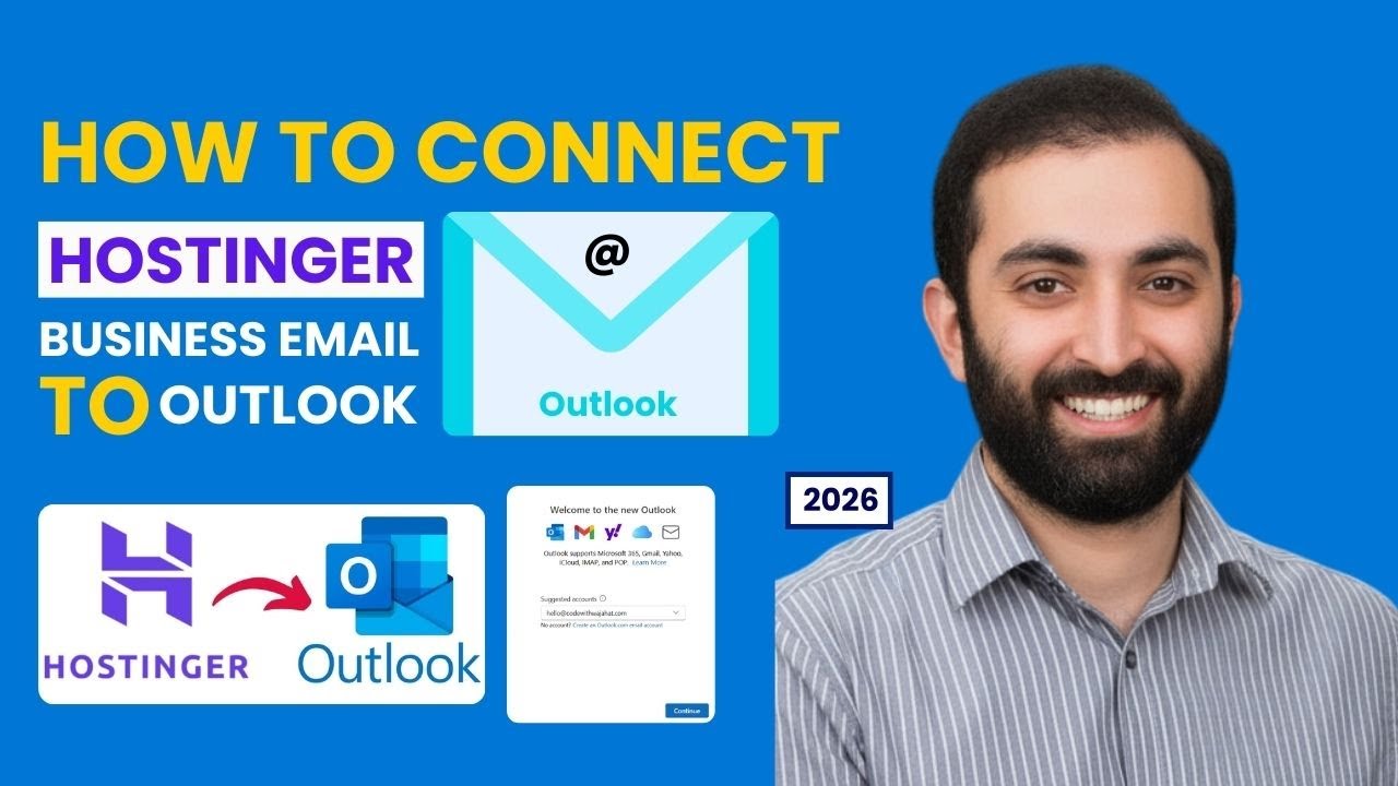 How To Connect Hostinger Business Email To Outlook | Full Guide 2026