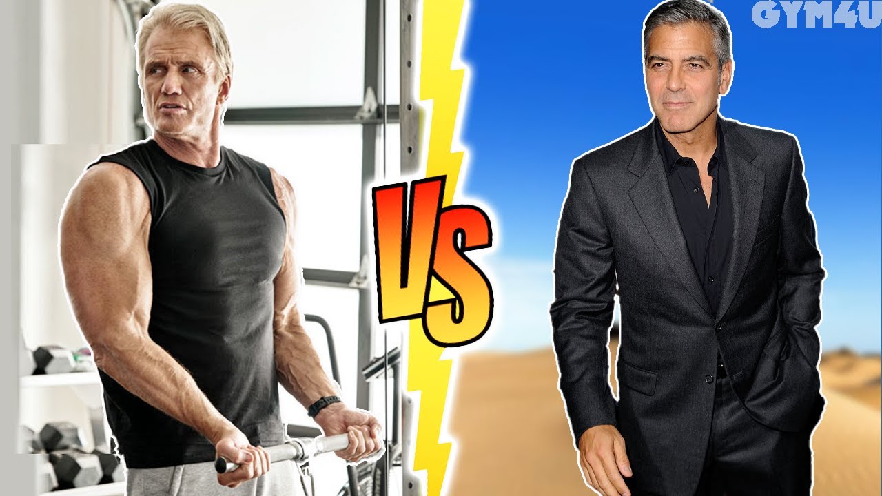 Dolph Lundgren VS George Clooney Transformation ⭐ 2022 - YouTube