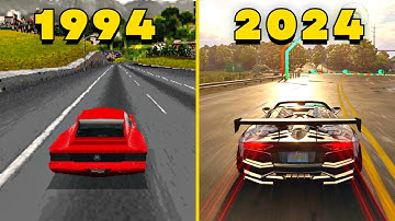 Evolution of Need for Speed Games 1994-2024