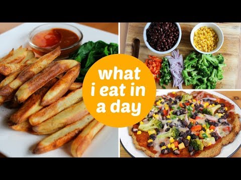 What I Eat in a Day  Healthy Vegan Meal Ideas