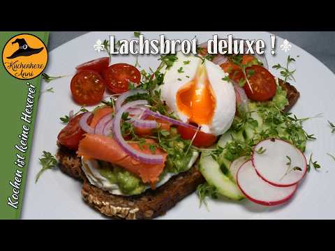 Lachsbrot Deluxe der gesunde Powersnack mit viel Omega 3