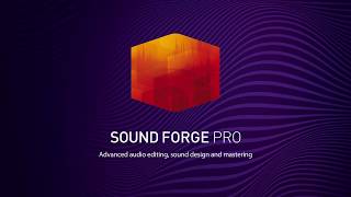 SOUND FORGE Pro 14 – more efficient, more stable & faster