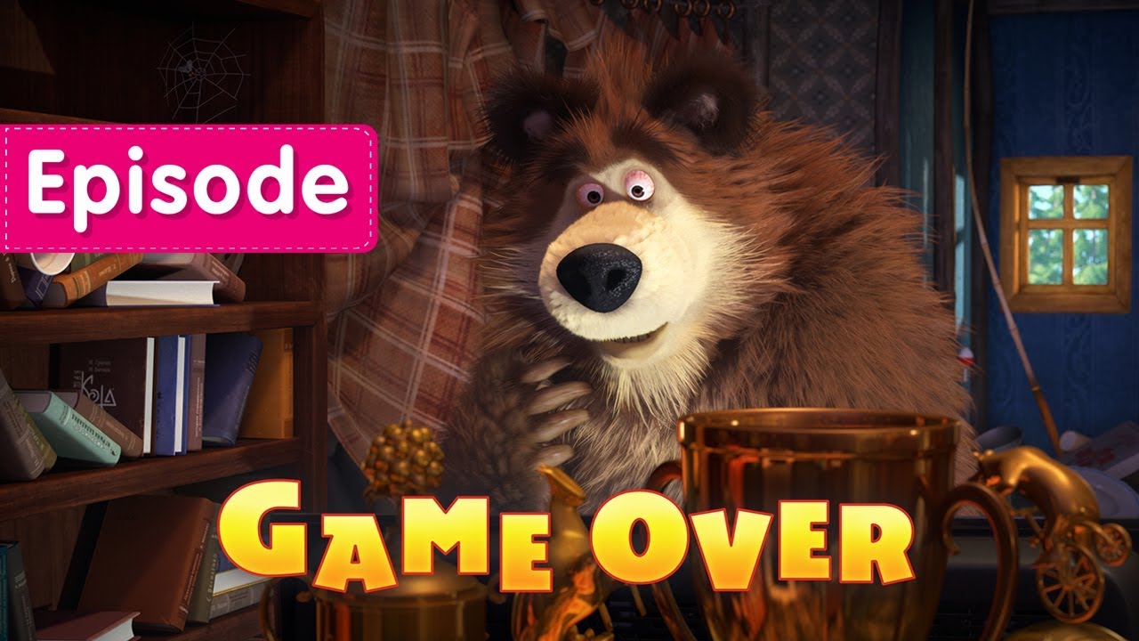 เกม p  New Update  Masha and the Bear – Game Over 🕹️(Episode 59)