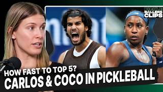 How Fast Could Carlos Alcaraz & Coco Gauff Become Top 5 Pickleball Players?