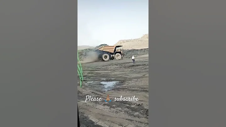 BIGGEST coal mines heavy Haul truck working KOMATSU