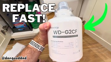 How To Replace The CF Filter In A Waterdrop G2 Reverse Osmosis Water Filtration System - Super Easy!