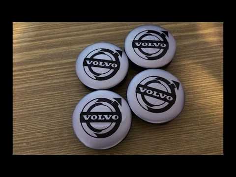 Переклейка колесных колпачков ford на эмблему volvo Переклейка колесных колпачков ford на эмблему volvo