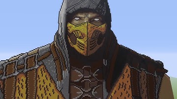 Minecraft Scorpion Pixel Art (Thanks Felix Guaman for Tutorial!)