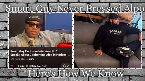 Smart Guy Never Pressed Alpo & Here