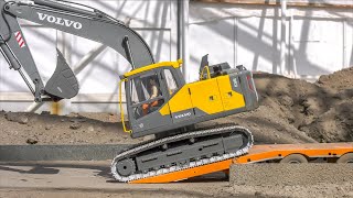 NEW VOLVO EC160 RC EXCAVATOR NOW WITH REALISTIC SOUND!