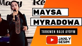 MAYSA MYRADOWA GELENDE BARDYR TAZE TURKMEN HALK AYDYMLARY JANLY SESIM YOUTUBE JANLY SES 2020 Resimi