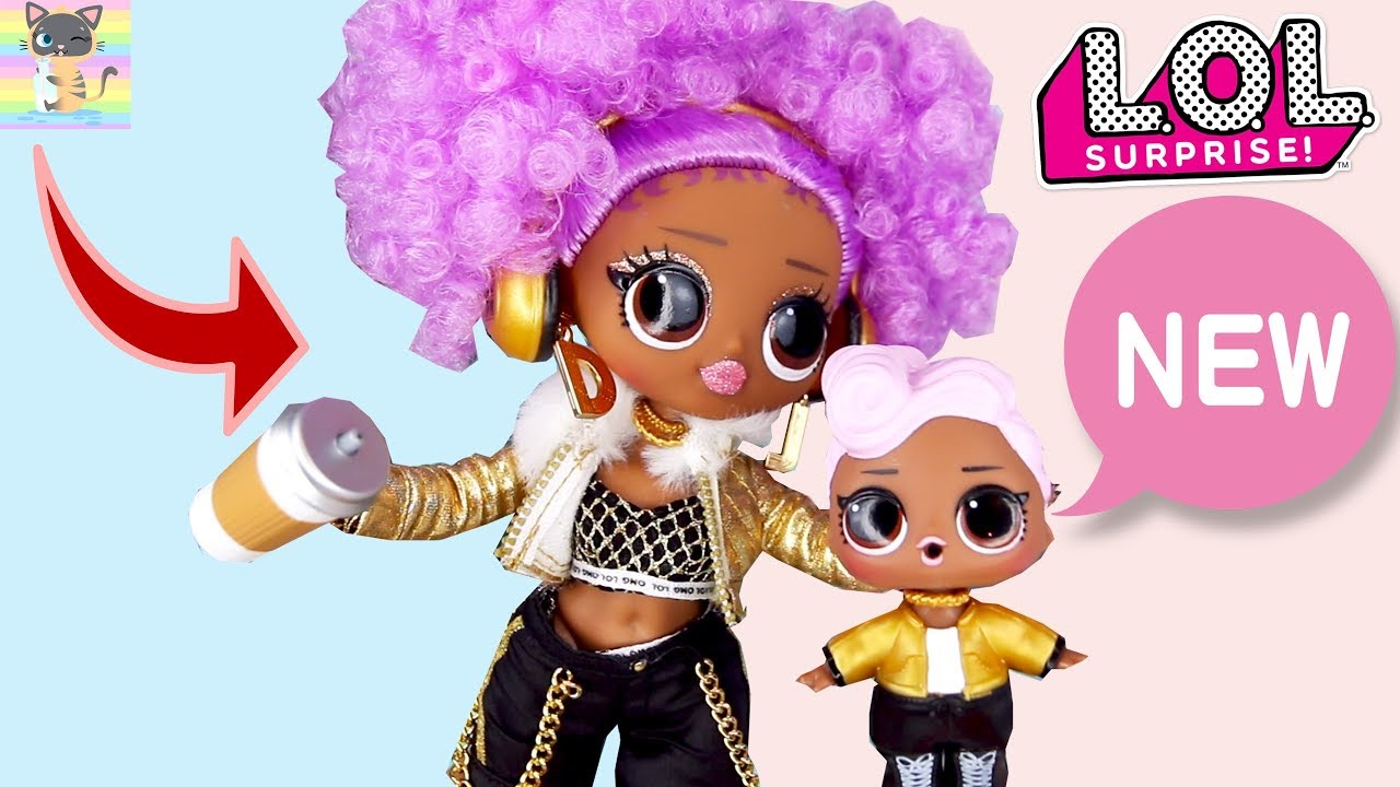 New OMG LOL Surprise Winter Disco 24K DJ & Lil Sister DJ Dolls Toy